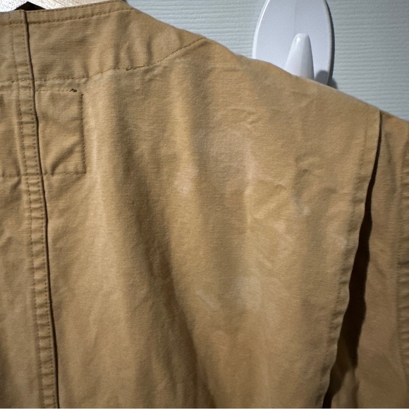 Vintage Polo Ralph Lauren Sportsman Mens XL Khaki Hunting Vest - Picture 5 of 6